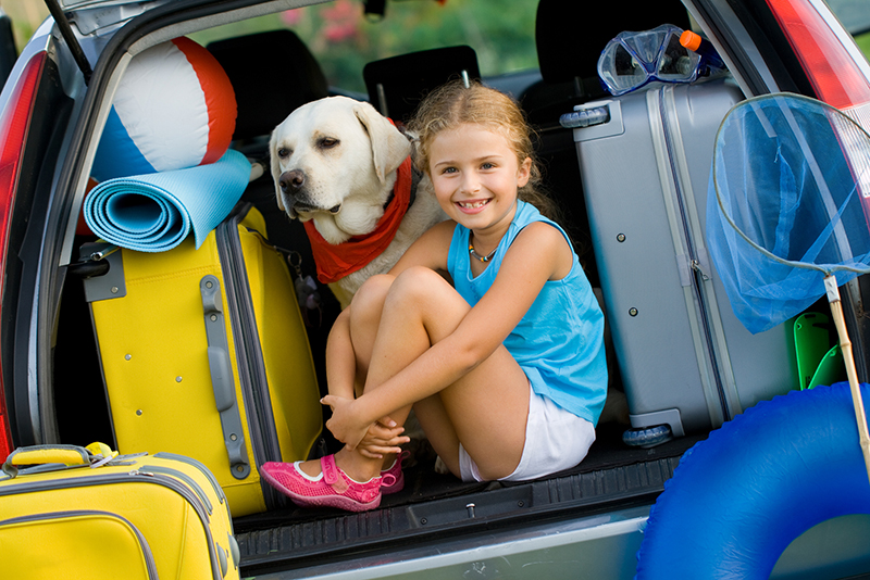 camping with kids and pets