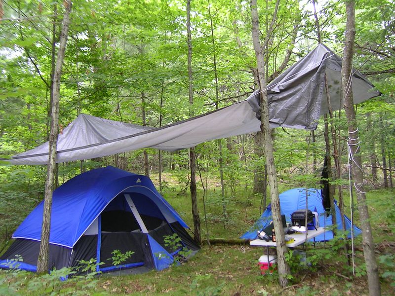 tent camping with Outdoors Geek
