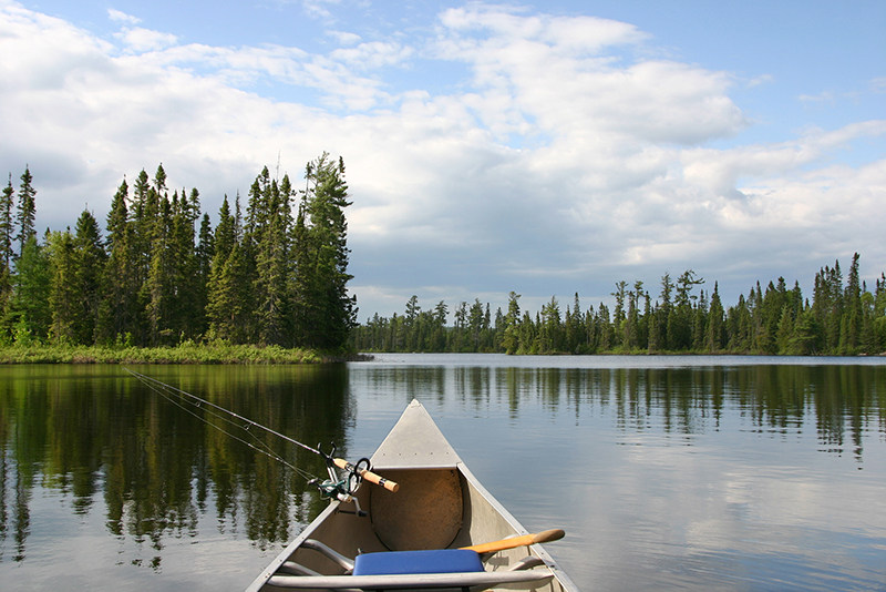 Fishing creates opportunities for solitude and bonding