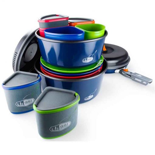 Camper cookware overview