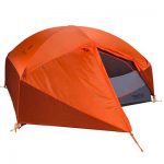3p Tent with orange rainfly