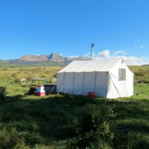 Rent canvas wall tent for hunting