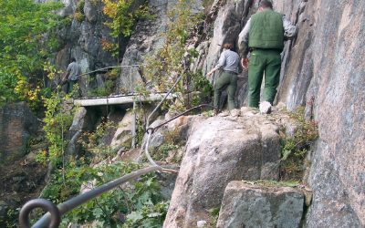 Precipice Trail is a Classic Day Hike in Acadia National Park