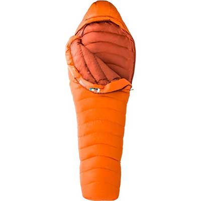0 degree orange sleeping bag