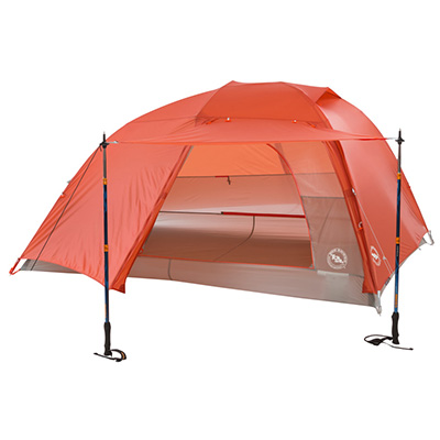 Orange Copper Spur Tent